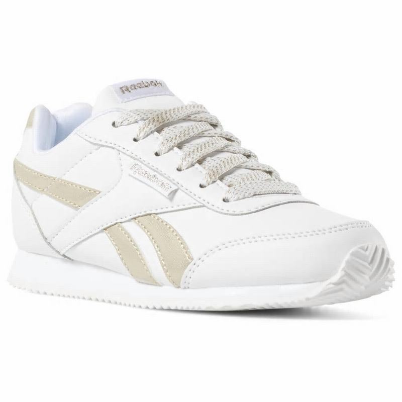Tenisi Reebok Royal Cljog 2 Fete Albi Romania XO4968NW